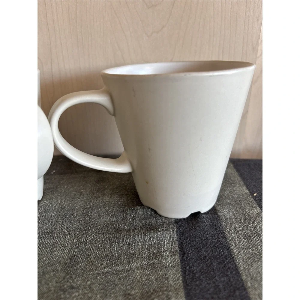 Set of Four (4) Ikea of Sweden Made In Thailand Stoneware Mug Coffee Tea #10866‎